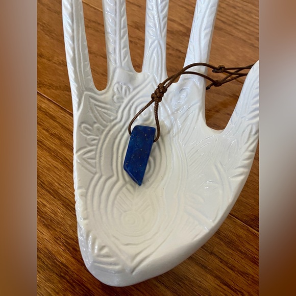 Intuitively Chosen Natural Stone Crystal Pendant Necklace - Picture 4 of 6